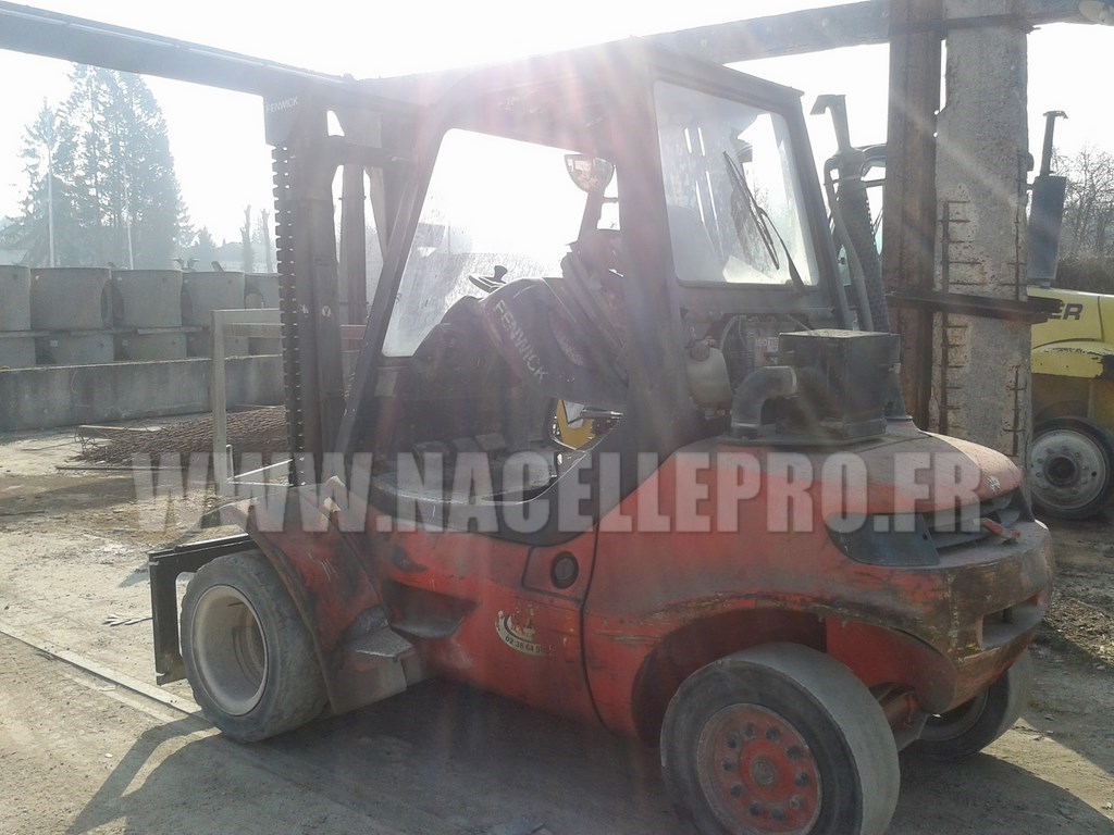 Dépannage et réparation chariot élévateur FENWICK LINDE H40D, maintenance et entretien