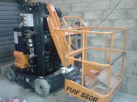 Dépannage et réparation nacelle élévatrice ATN PIAF 880R